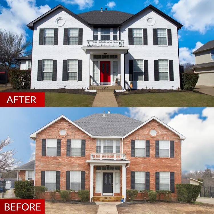Exterior Before & After