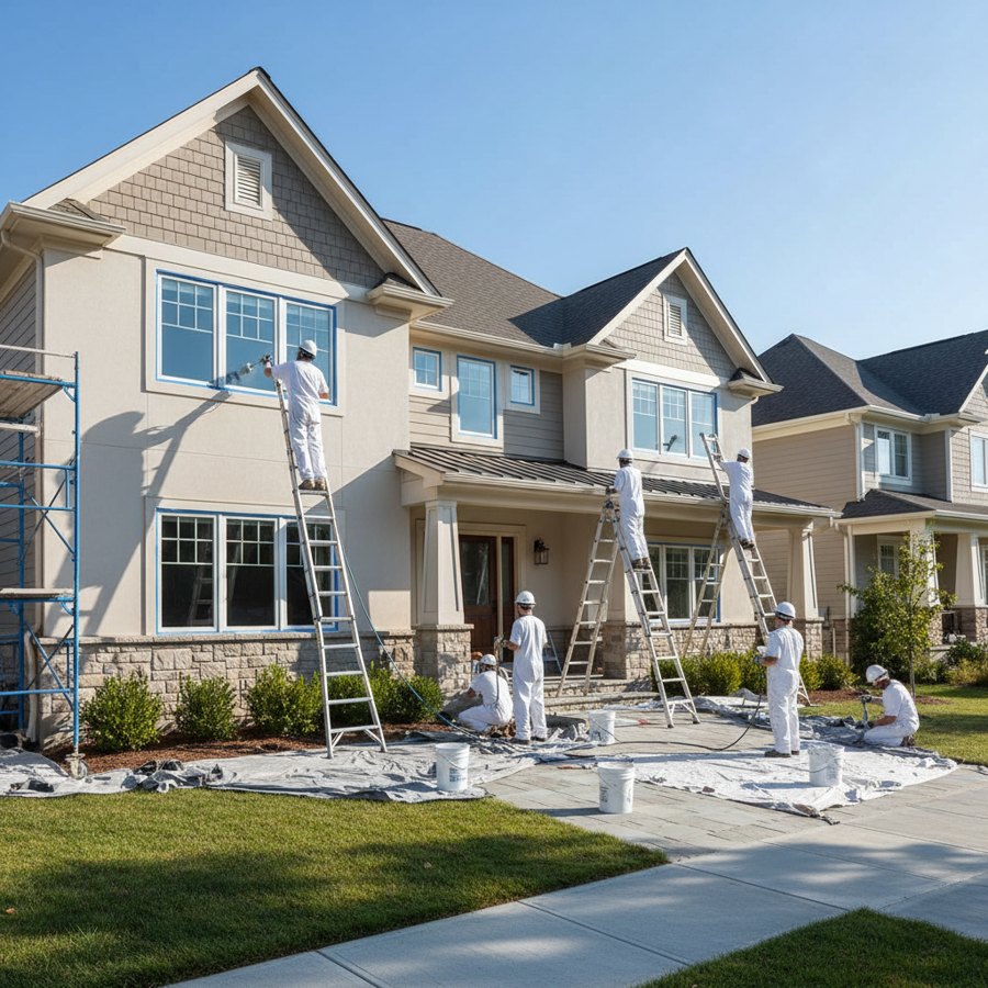 Residential Exterior Painting